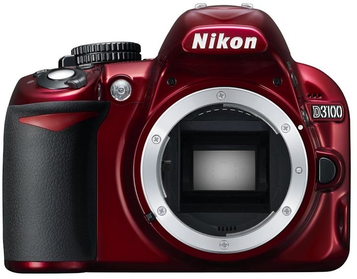Nikon D3100 RED + objektiv 18-55 AF-S DX VR_1195923302