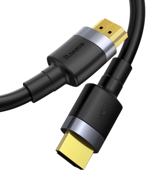 BASEUS kabel Cafule Series, HDMI 2.0, M/M, 4K@60Hz, 2m, černá_1912125923