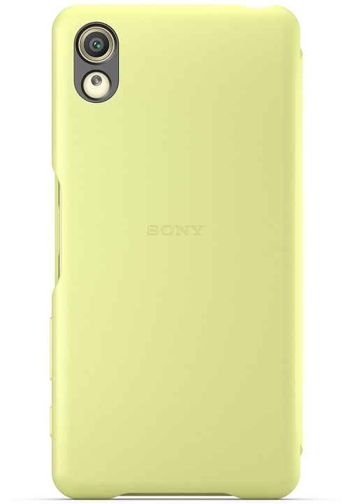 Sony SCR58 Style Cover Flip Xperia XP, limetková/zlatá_1391006702