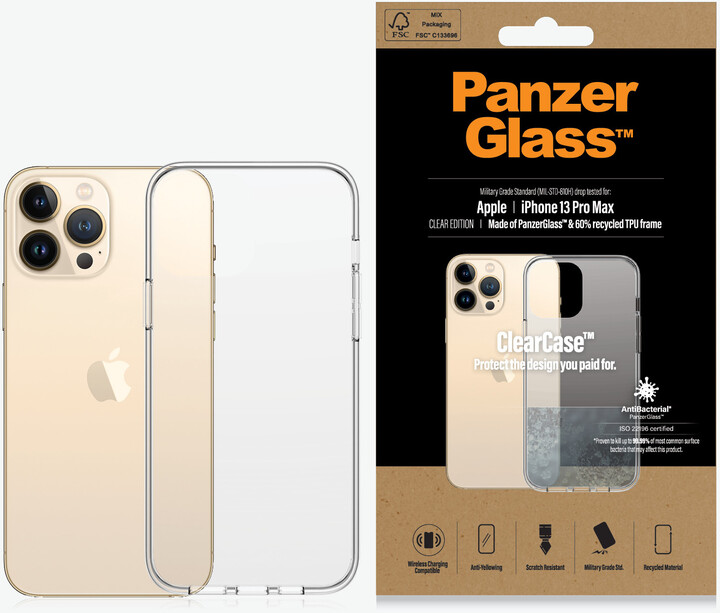 PanzerGlass ochranný kryt ClearCase pro Apple iPhone 13 Pro Max_1073219834