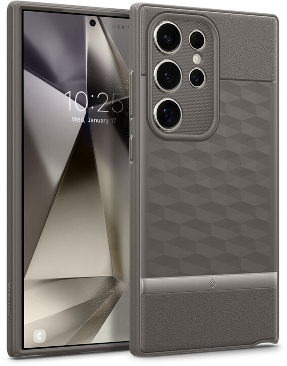 Spigen ochranný kryt Caseology Parallax pro Samsung Galaxy S24 Ultra, šedá_695016730