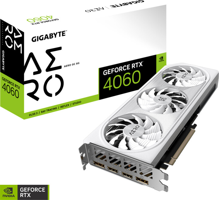 GIGABYTE GeForce RTX 4060 AERO OC 8G, 8GB GDDR6_1176891037