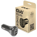 Club3D autonabíječka pro notebooky 36W, 2xUSB-A, USB-C_980200045