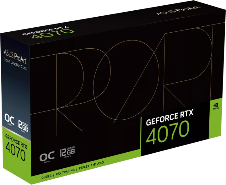 ASUS ProArt GeForce RTX 4070 OC edition, 12GB GDDR6X_1511859015