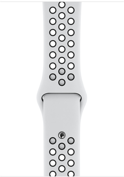 Apple Watch Nike+ Series 4, 40mm, pouzdro ze stříbrného hliníku/černý řemínek_1293561254