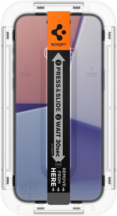 Spigen ochranné sklo tR EZ Fit pro Apple iPhone 15, 2ks_439806289