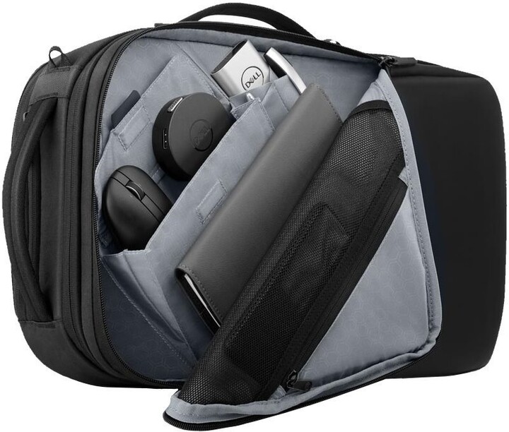 Dell Pro Hybrid Briefcase Backpack pro notebooky 15,6&quot;, černá_253926276
