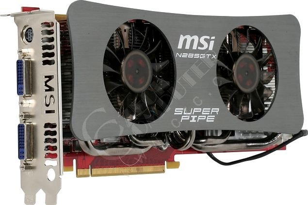 MSI N285GTX SuperPipe OC 1GB, PCI-E_573247771