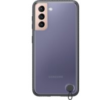 Samsung ochranný kryt Clear Protective pro Samsung Galaxy S21, černá transparentní_1845231893