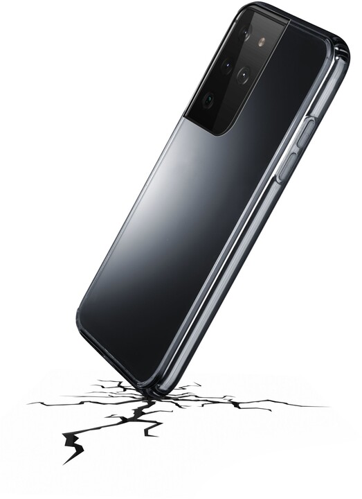 Cellularline ochranné pouzdro Clear Duo pro Samsung Galaxy S21 Ultra, transparentní_1508663529