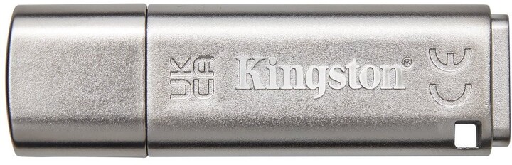 Kingston IronKey Locker+ 50 - 64GB, stříbrná_462813131
