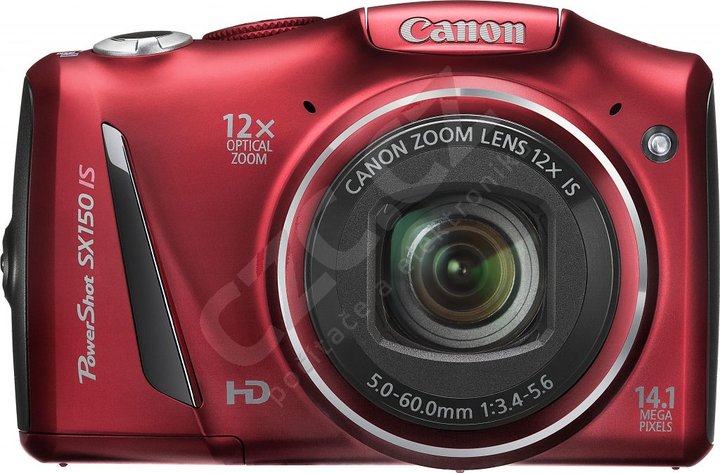 Canon PowerShot SX150 IS , červený_691902462