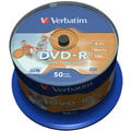 Verbatim DVD-R Printable (Inkjet) 16x 4,7GB spindl 50ks_281496073