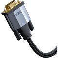 BASEUS kabel Enjoyment Series HDMI - VGA, 2m, šedá