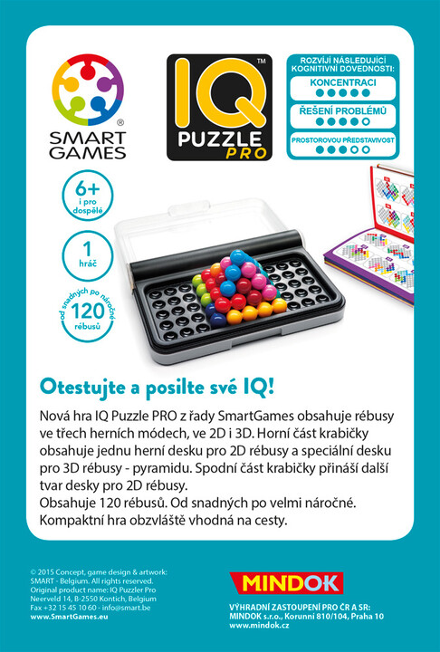 Desková hra Mindok SMART - IQ Puzzle Pro_29871363