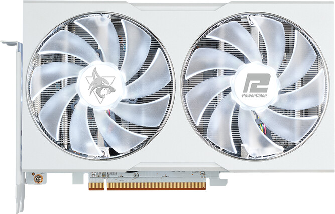 PowerColor Hellhound Spectral White AMD AMD Radeon™ RX 6650 XT, 8GB GDDR6_1846051154