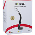 Retlux 204 stm.LED lampa Qi 6W, černá_1260883127