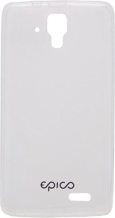 EPICO pružný plastový kryt pro Lenovo A536 RONNY GLOSS - čirá bílá_1568204436