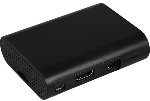 Raspberry Pi case černá pro Raspberry Pi model B+, Rpi 2 B, Rpi 3 B_1942666845