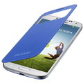 Samsung flipové pouzdro S-view EF-CI950BC pro Galaxy S4, světle modrá