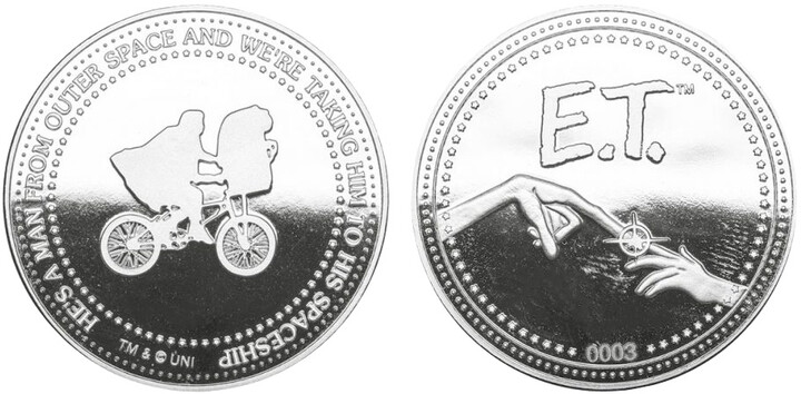 Sběratelská mince E. T. - The Extra-Terrestrial_1140689075