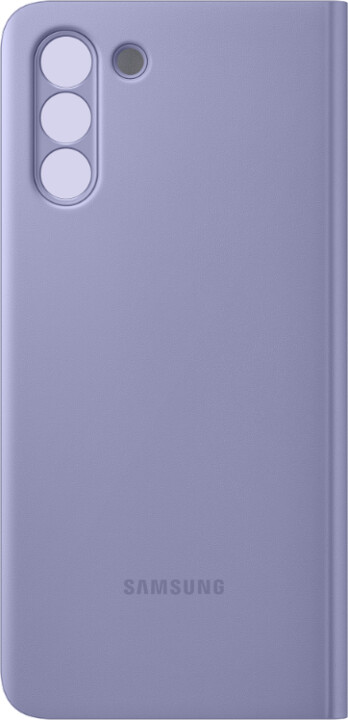 Samsung flipové pouzdro Clear View pro Galaxy S21+, fialová_1155388493