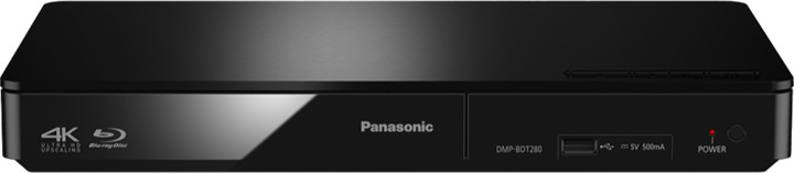 Panasonic DMP-BDT280EG, 3D, černá_706674194