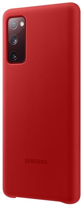 Samsung silikonový kryt pro Galaxy S20 FE, červená_1484256375