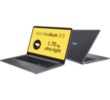 ASUS VivoBook S15 S510UA, šedá_613748323