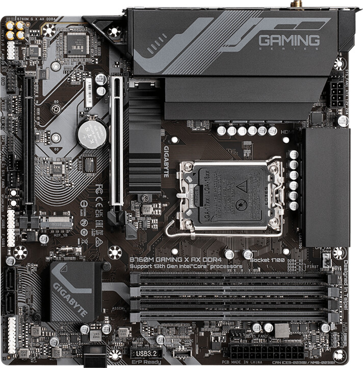 GIGABYTE B760M GAMING X AX DDR4 - Intel B760_2027276155