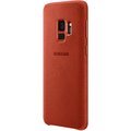 Samsung zadní kryt - kůže Alcantara pro Samsung Galaxy S9, červený_1462929329