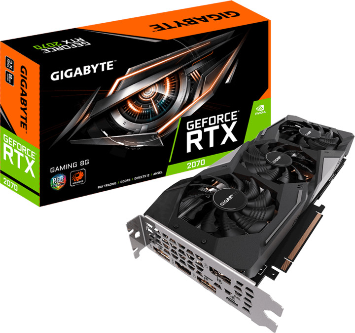 GIGABYTE GeForce RTX 2070 GAMING 8G, 8GB GDDR6_1174540552
