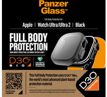 PanzerGlass ochranný kryt s D30 pro Apple Watch Ultra/Ultra 2, černá 3691