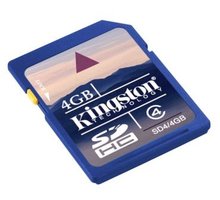 Kingston SDHC 4GB Class 4_1340818829