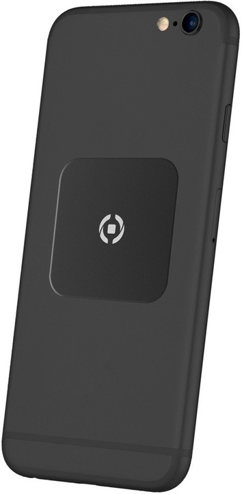 CELLY GHOSTPLATE Plíšky kompatibilní s magnetickými držáky pro mobilní telefony, černý_478873926