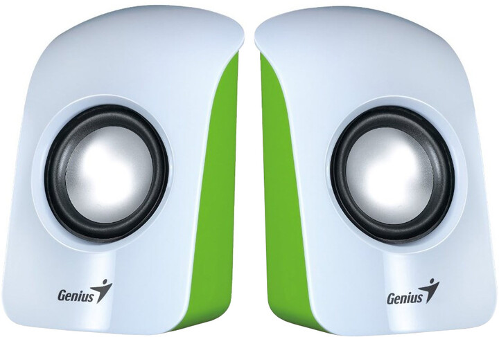 Genius SP-U115, přenosné repro, USB napájení, bílé_419569915