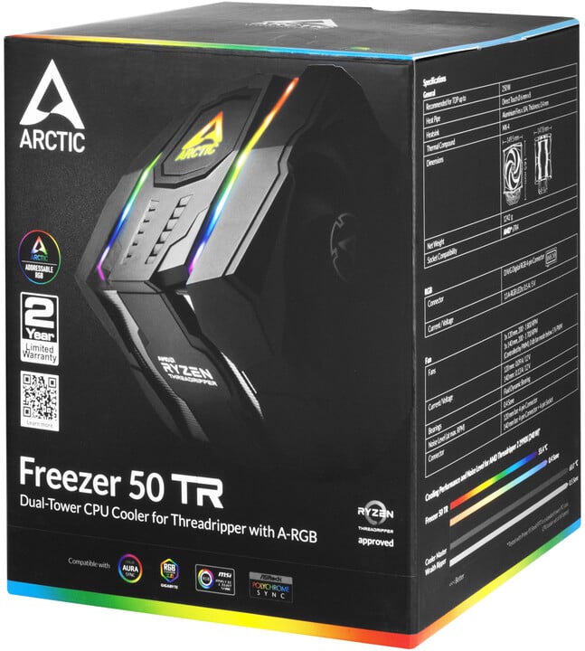 Arctic Freezer 50 TR s ARGB ovladačem_29936667
