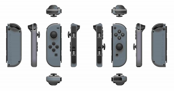 Nintendo Joy-Con (pár), šedý (SWITCH) + Charging grip_1833329540