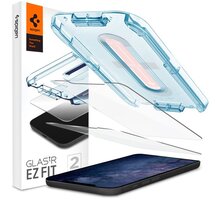 Spigen ochranné sklo tR EZ Fit pro iPhone 12 mini, 2ks, čirá_253251944