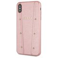 GUESS Kaia Hard Case pro iPhone Xs Max, růžovo zlaté_2122009831