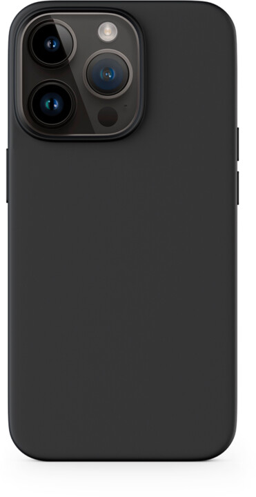 EPICO silikonový kryt pro iPhone 14 Plus s podporou uchycení MagSafe, černá_1389929883
