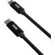 YENKEE kabel YCU C02 BK USB-C, 60W, 0.2m, černá_1485596055