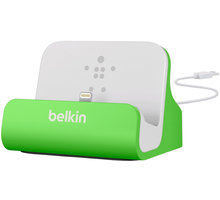Belkin Mixit nabíjecí a sychronizační dok pro iPhone 5/6/7, vč. light. konektoru, zelená_1376509576