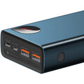 Baseus powerbanka s digitálním displejem Adaman Metal QC + PD, 20000mAh, 65W, modrá +_548488590