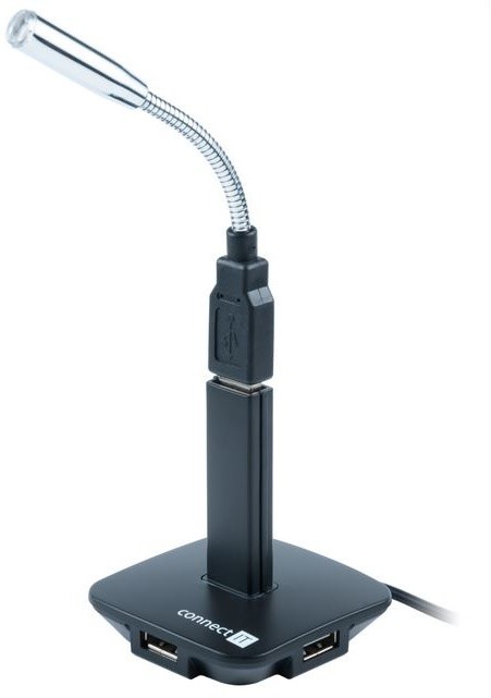 CONNECT IT CI-142 USB hub s led lampičkou a ventilátorem_1137148788