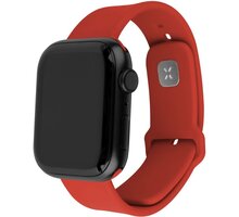 FIXED set silikonových řemínků Silicone Sporty pro Apple Watch 42/44/45mm, červená FIXSST2-434-RD