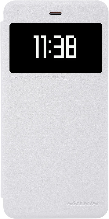 Nillkin Sparkle Leather Case pro Xiaomi Mi 5S, bílá_1362986216