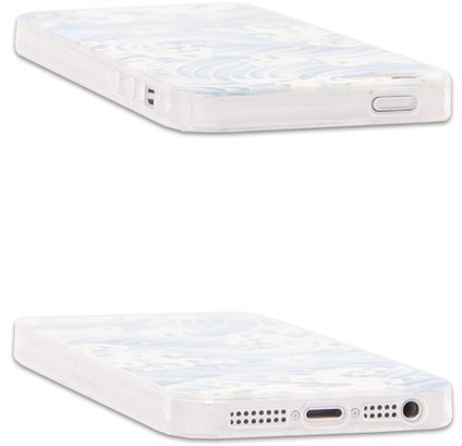 EPICO pružný plastový kryt pro iPhone 5/5S/SE WAVY_761957704