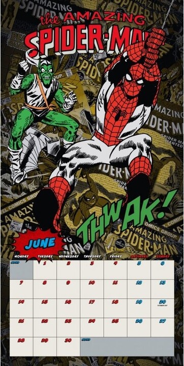 Kalendář 2021 - Marvel Comics: Amazing Spiderman_1959347254