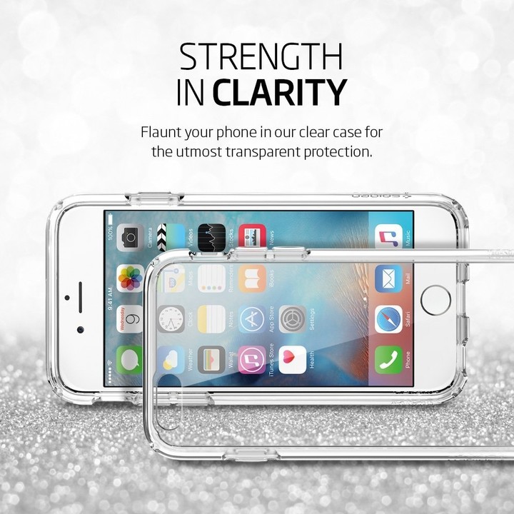 Spigen Ultra Hybrid ochranný kryt pro iPhone 6/6s, crystal clear_374582007